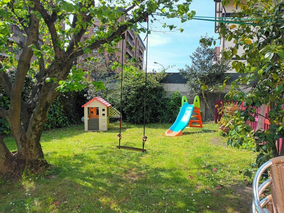 Апартаменты Apartamento En Casa Con Jardin + Garaje. E-Bi-201 Бильбао Экстерьер фото